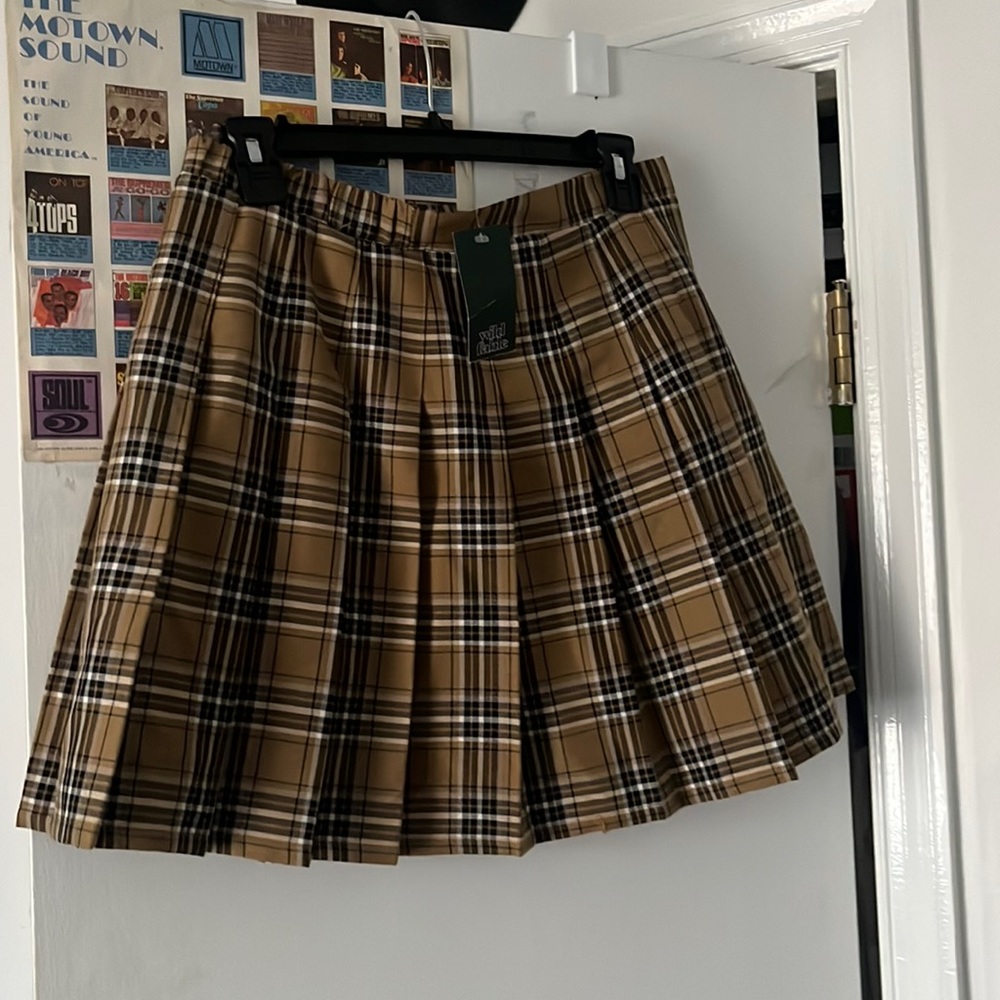Plaid skirt